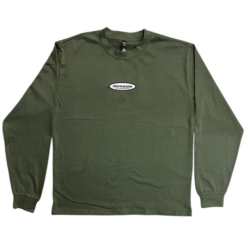 Darkside Routine Embroidered Heavyweight Long Sleeve Tee (Multiple Color Options)