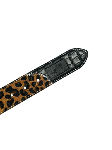 Loosey Croc-Cheetah Belt