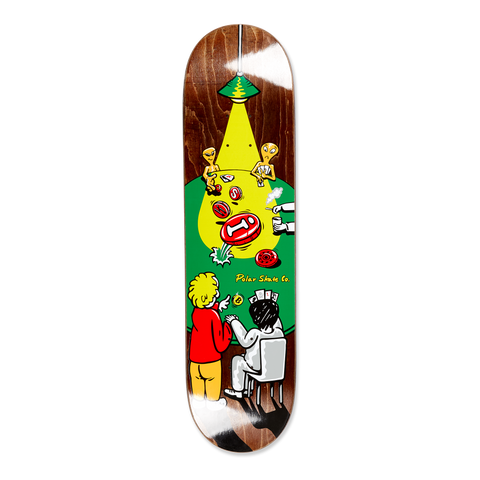 Polar Oskar Rozenberg Poker Face Skateboard Deck