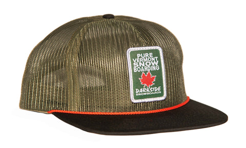 Darkside Pure VT Snowboarding Full Mesh Trucker Hat