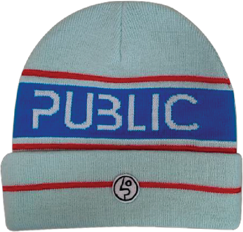Public Retro Beanie 2026 (Multiple Color Options)