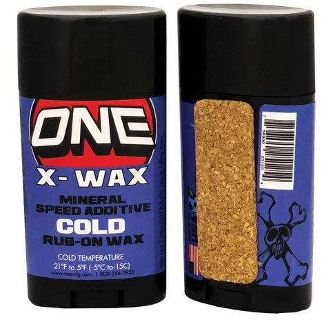 One Ball X-Wax Twist-Up 50g Snowboard Wax (Multiple Temp Options)