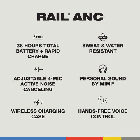 Skullcandy Rail ANC True Wireless Earbuds