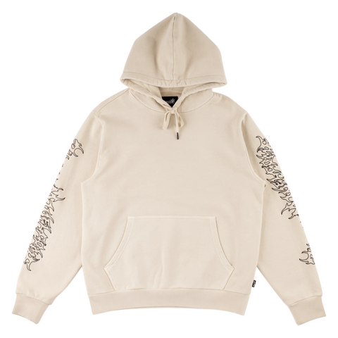 Welcome Barb Sleeve Embroidered Hoodie (Multiple Color Options)