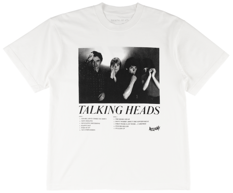 Welcome x Talking Heads Track List Tee