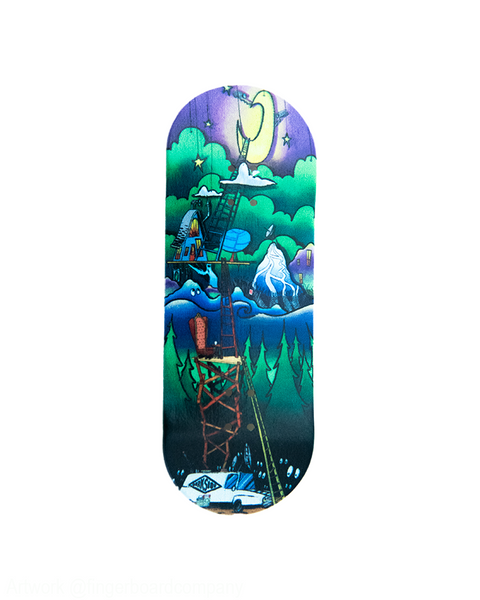 Darkside x Roswell's DS Surveillance Van Fingerboard Complete