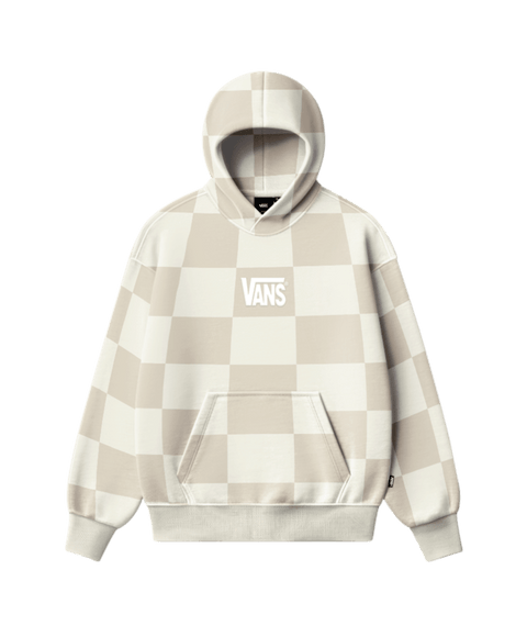 Vans Tonal Check Stretch Logo Pullover Hoodie