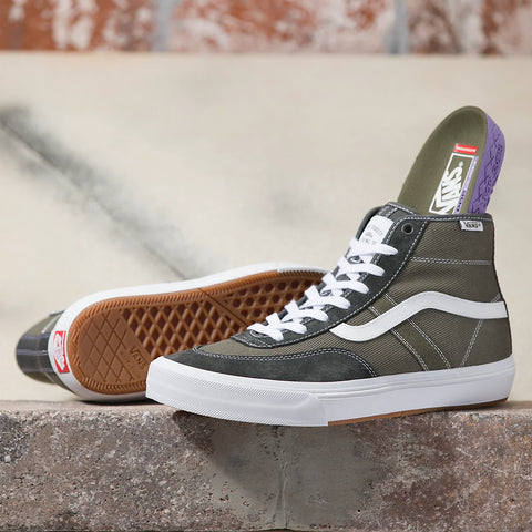 Vans Crockett High Skateboard Shoes (Multiple Color Options)
