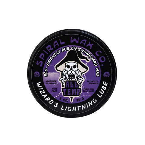 Spiral Wax Co. Lightning Lube Rub On Wax 3oz./ 80grams