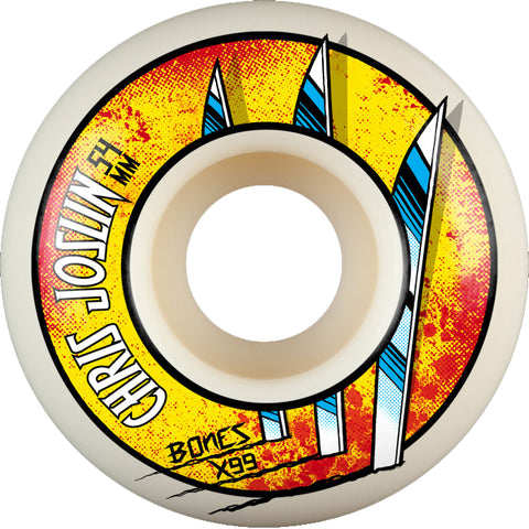 Bones X-Formula Joslin Slice of Life V1 Standards 99a Skateboard Wheels (Multiple Size Options)