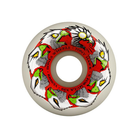 Bones X-Formula Hawk Animation V5 Sidecut 99a Skateboard Wheels