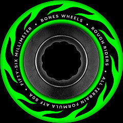 Bones ATF Rough Riders Eternal Flame 80a Skateboard Wheels (Multiple Color/Size Options)