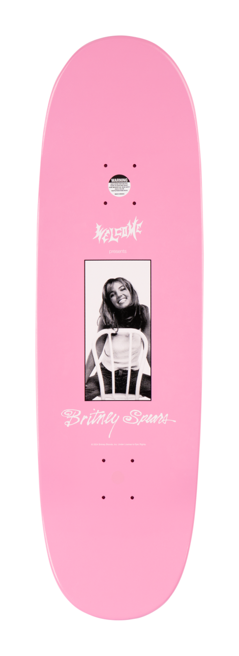 Welcome Britney Baby One on Boline 2.0 Skateboard Deck