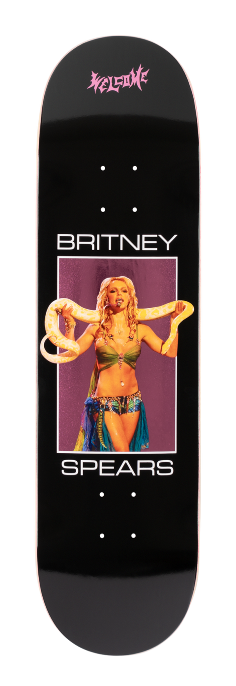 Welcome Britney Snake on Popsicle Skateboard Deck