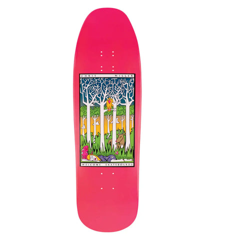 Welcome Love is Essential on Gaia Skateboard Deck