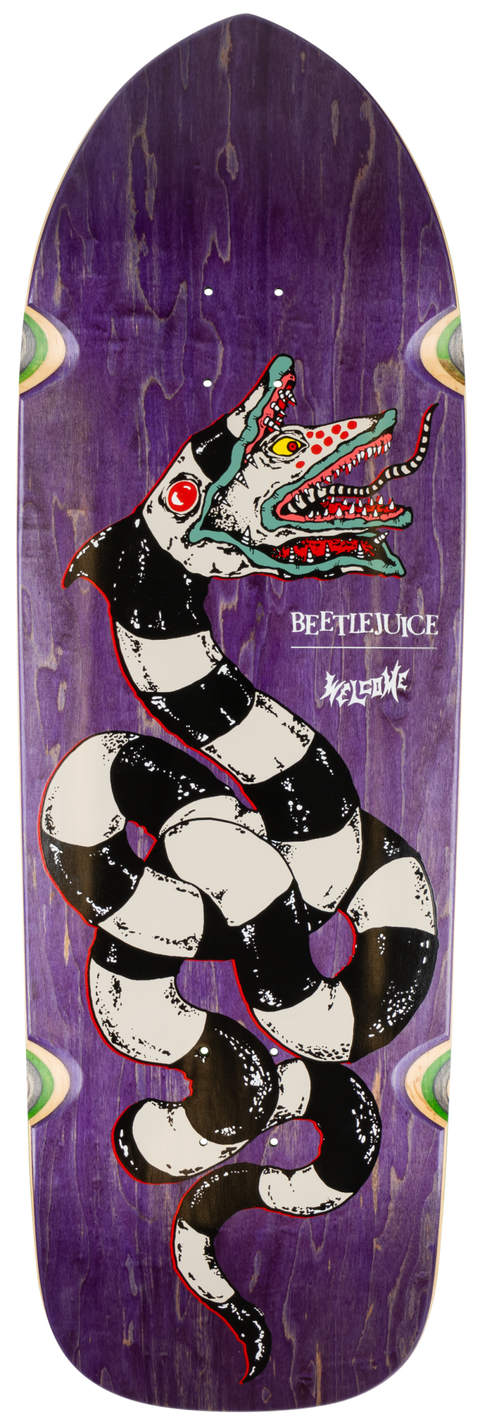 Welcome Sandworm on Magic Bullet 2.0 Skateboard Deck