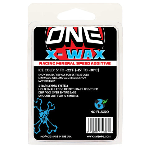 One Ball X-Wax 165g Snowboard Wax (Multiple Temp Options)