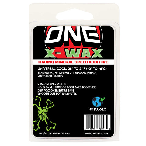 One Ball X-Wax 165g Snowboard Wax (Multiple Temp Options)