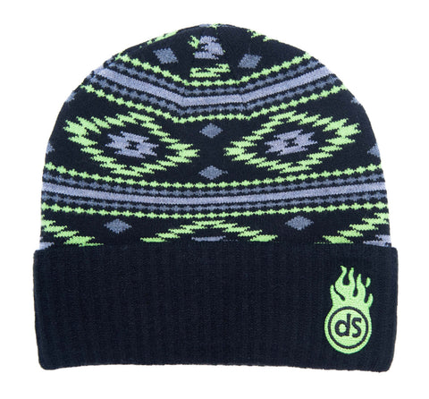 Darkside OG Flame Aztec Beanie (Multiple Color Options)