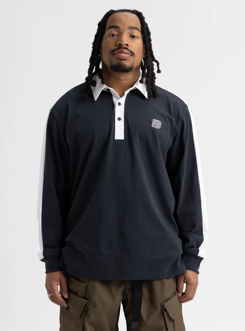 Burton x Zeb Long Sleeve Rugby Shirt 2027 (Multiple Color Options)