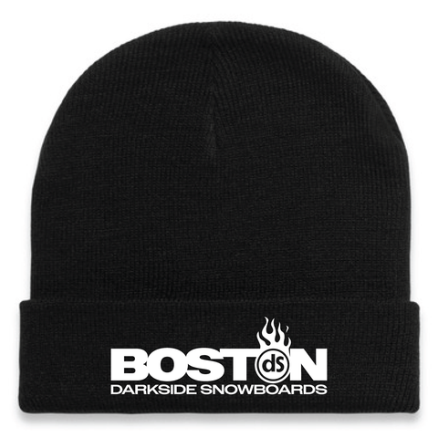 Darkside Boston Embroidered Cuff Beanie (Multiple Color Options)