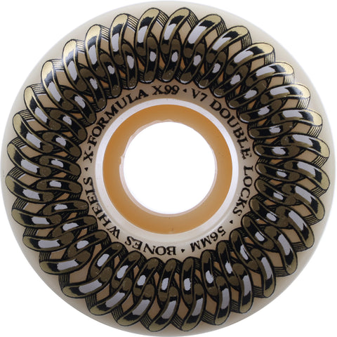 Bones X-Formula Double Locks V7 99a Skateboard Wheels (Multiple Size Options)