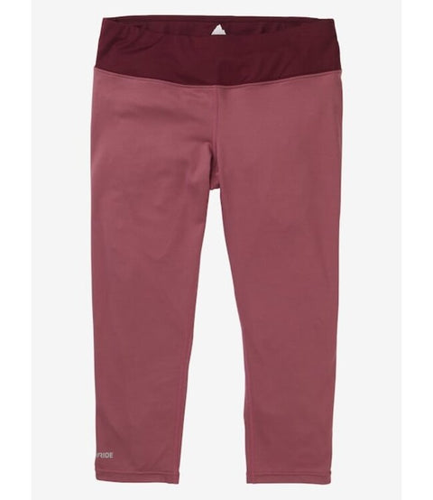 Burton Women's Midweight Pant First Layer Rose Brown/Port Royal L - 2020