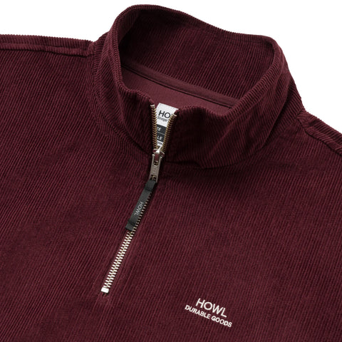 Howl Corduroy Half Zip Shirt 2026
