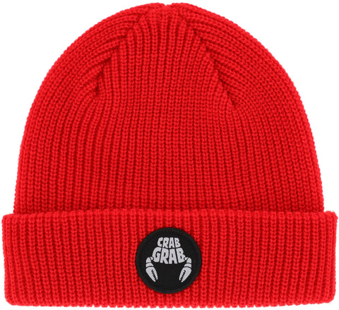 Crab Grab Circle Patch Beanie (Multiple Color Options)
