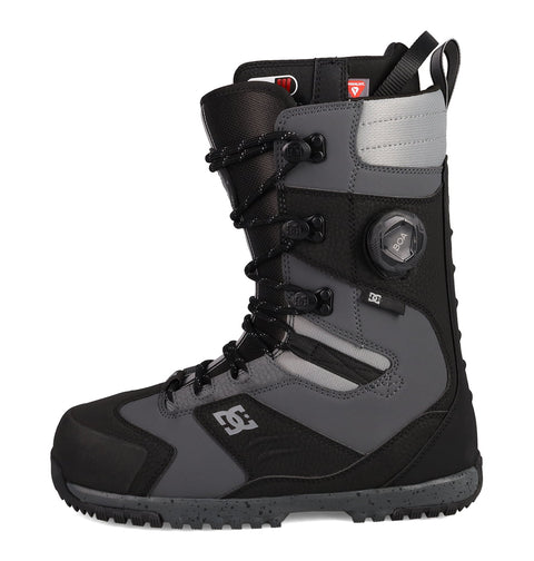 DC Men's Premier Hybrid snowboard boot with BOA lacing system, side profile view