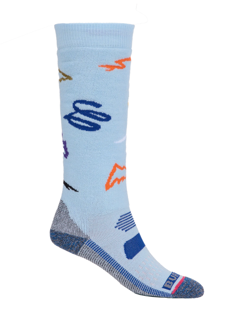 Burton Kids' Performance Midweight Sock 2027 (Multiple Color Options)
