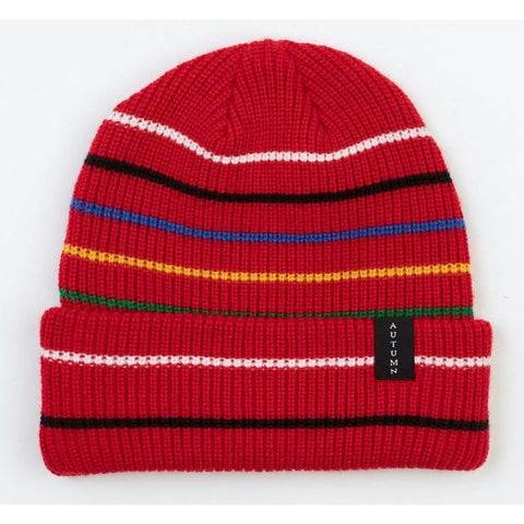 Autumn Multi Stripe Beanie (Multiple Color Options)