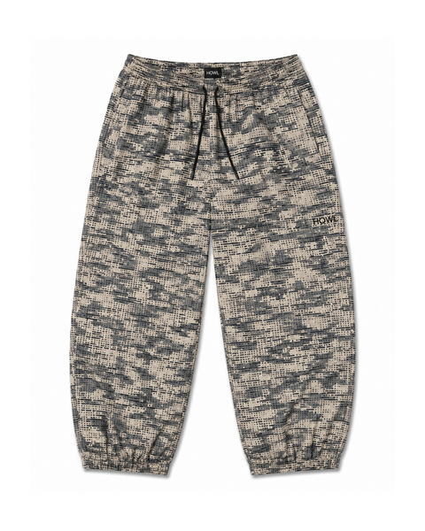 Howl men's relaxed-fit jogger pants with all-over digital camouflage print and elastic cuffs