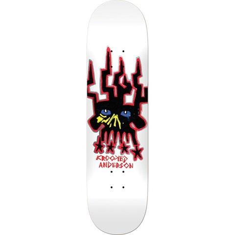 Krooked Manderson Skull King Skateboard Deck