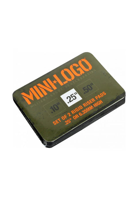Mini Logo Rigid Risers (2 Pack) (Multiple Size Options)