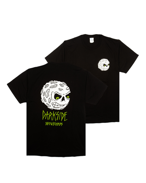 Darkside Angry Moon Short Sleeve Tee