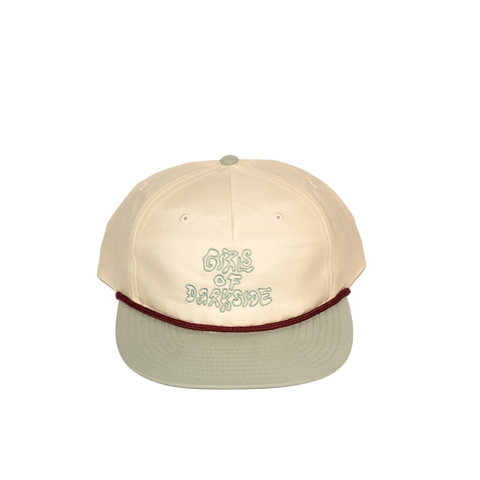 Girls of Darkside Deb Font Rope Snapback Hat (Multiple Color Options)