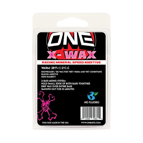 One Ball X-Wax 165g Snowboard Wax (Multiple Temp Options)