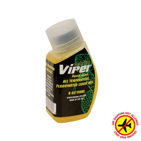 One Ball Viper Liquid Rub On Snowboard Wax 4oz