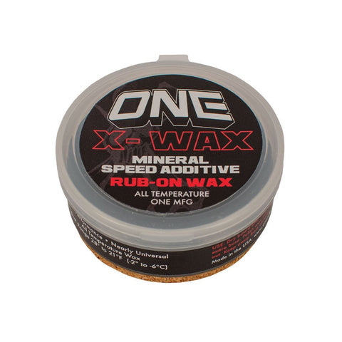 One Ball X-Wax Rub On Snowboard Wax 30g