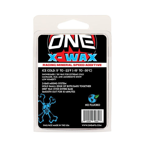 One Ball X-Ice Snowboard Wax 114g