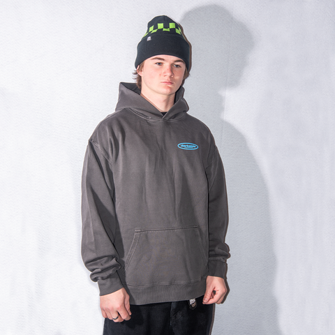 Darkside Routine Screen Print Relax Hoodie