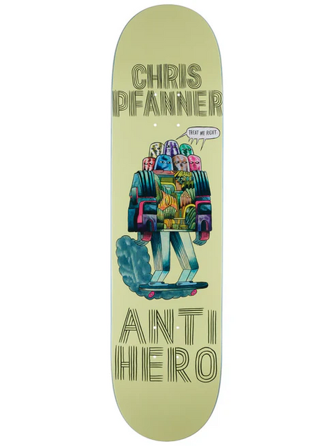 Anti-Hero Pfanner Hug the Pavement Skateboard Deck