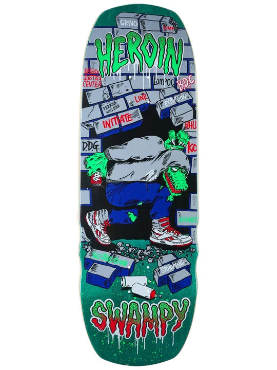 Heroin Swampy Stomp Skateboard Deck