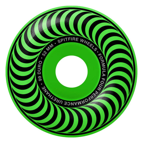 Spitfire F499 Classic Skateboard Wheels (Multiple Color/Size Options)