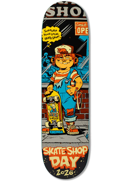 Deluxe Shop Keeper Skate Shop Day Skateboard Deck 2026