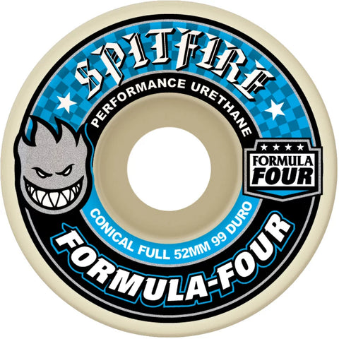 Spitfire F4 99D Conical Full Skateboard Wheels (Multiple Size Options)