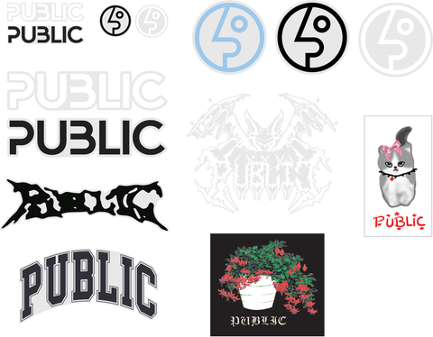Public Sticker Pack 2026