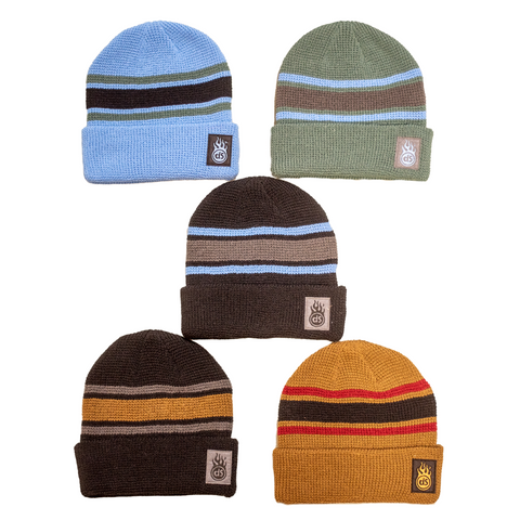 Darkside Flame Dredge Knit Beanie (Multiple Color Options)