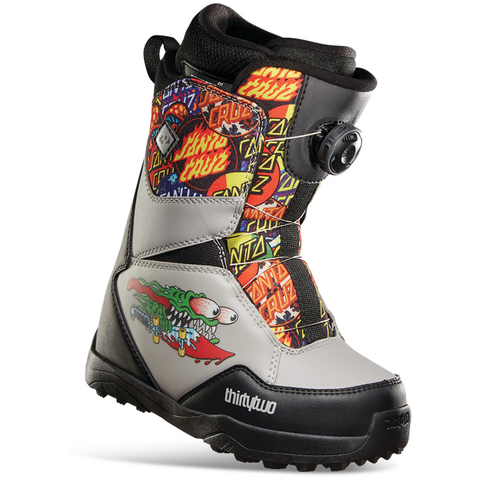 ThirtyTwo Youth Lashed BOA Santa Cruz Snowboard Boots 2023 (Size 1C Only!)